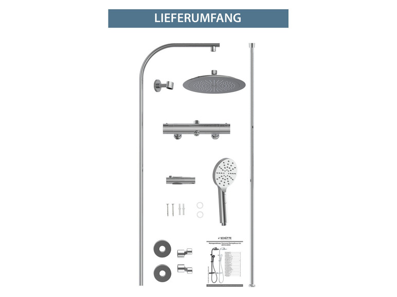 Gehe zu Vollbildansicht: Schütte Duschset »MADURA FRESH«, mit Thermostatarmatur - Bild 19