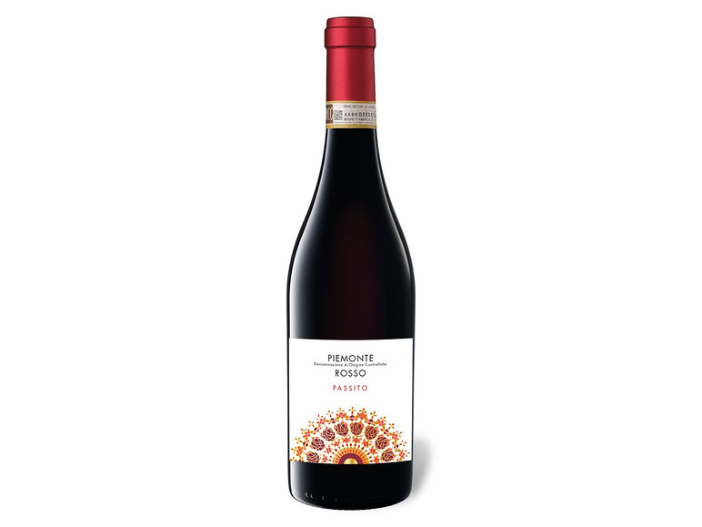 Piemonte Passito Rotwein halbtrocken, 2019 DOC Rosso