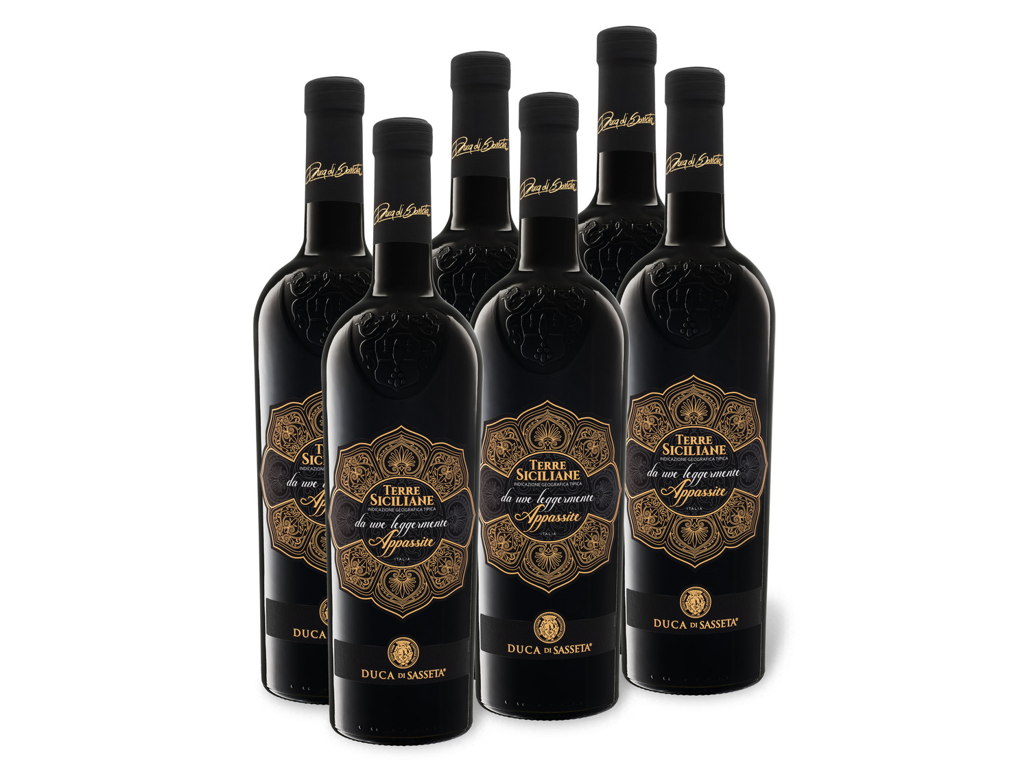 Sic… Weinpaket 0,75-l-Flasche di x 6 Sasseta Duca Terre