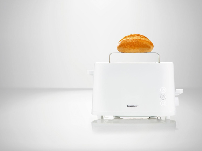 Gehe zu Vollbildansicht: SILVERCREST® Toaster »STK 870 A1«, 800 Watt, mit 6-Stufen-Bräunungsregler, Brötchenaufsatz - Bild 8
