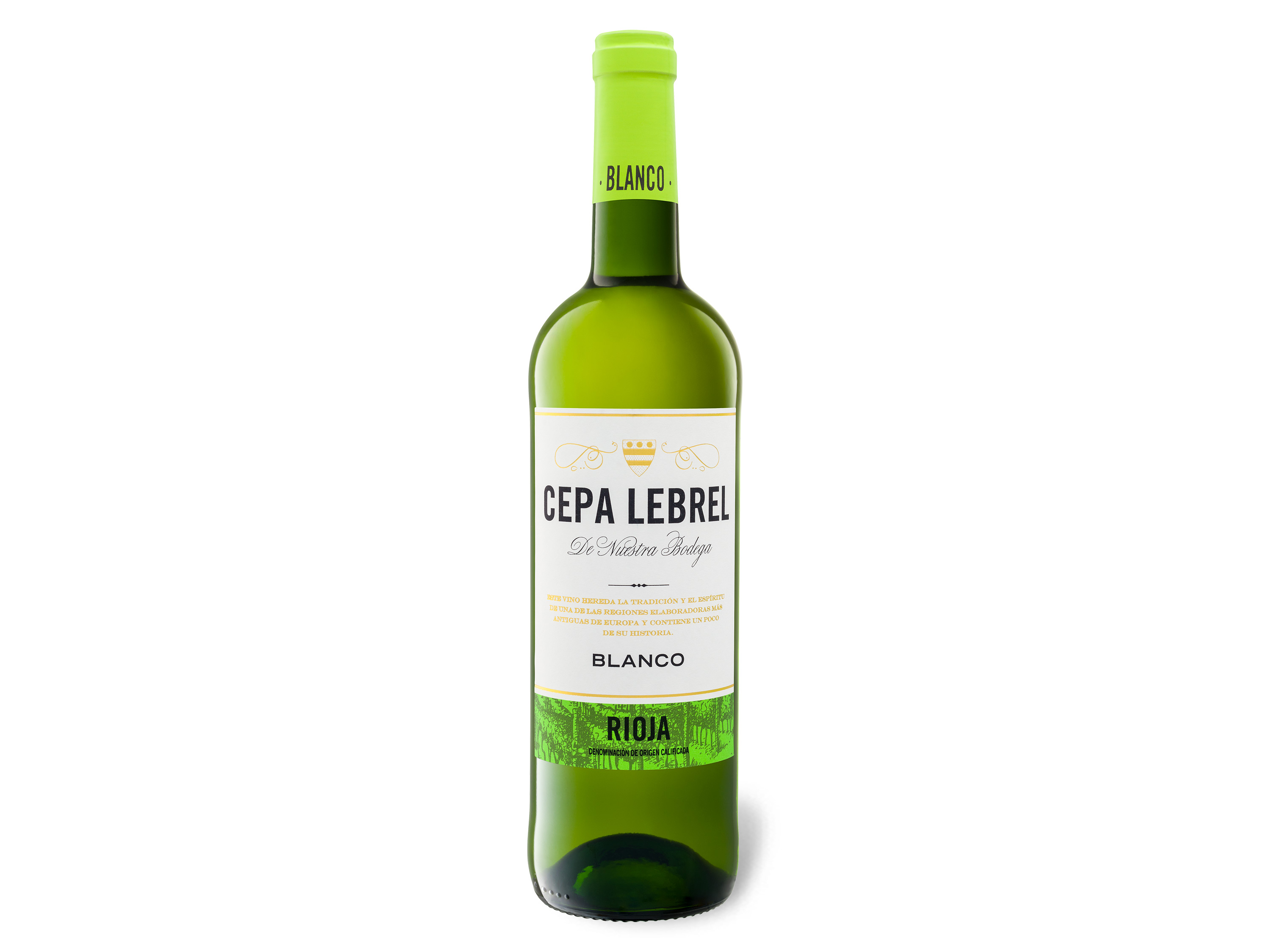 Cepa Lebrel Blanco Rioja DOCa trocken vegan, Weißwein 2023 Wein & Spirituosen Lidl DE