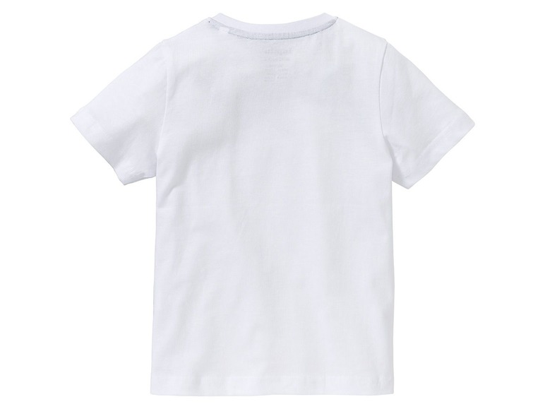 Gehe zu Vollbildansicht: LUPILU® T-Shirts Jungen, 4 Stück, weiche Single-Jersey-Qualität, hoher Bio-Baumwollanteil - Bild 36