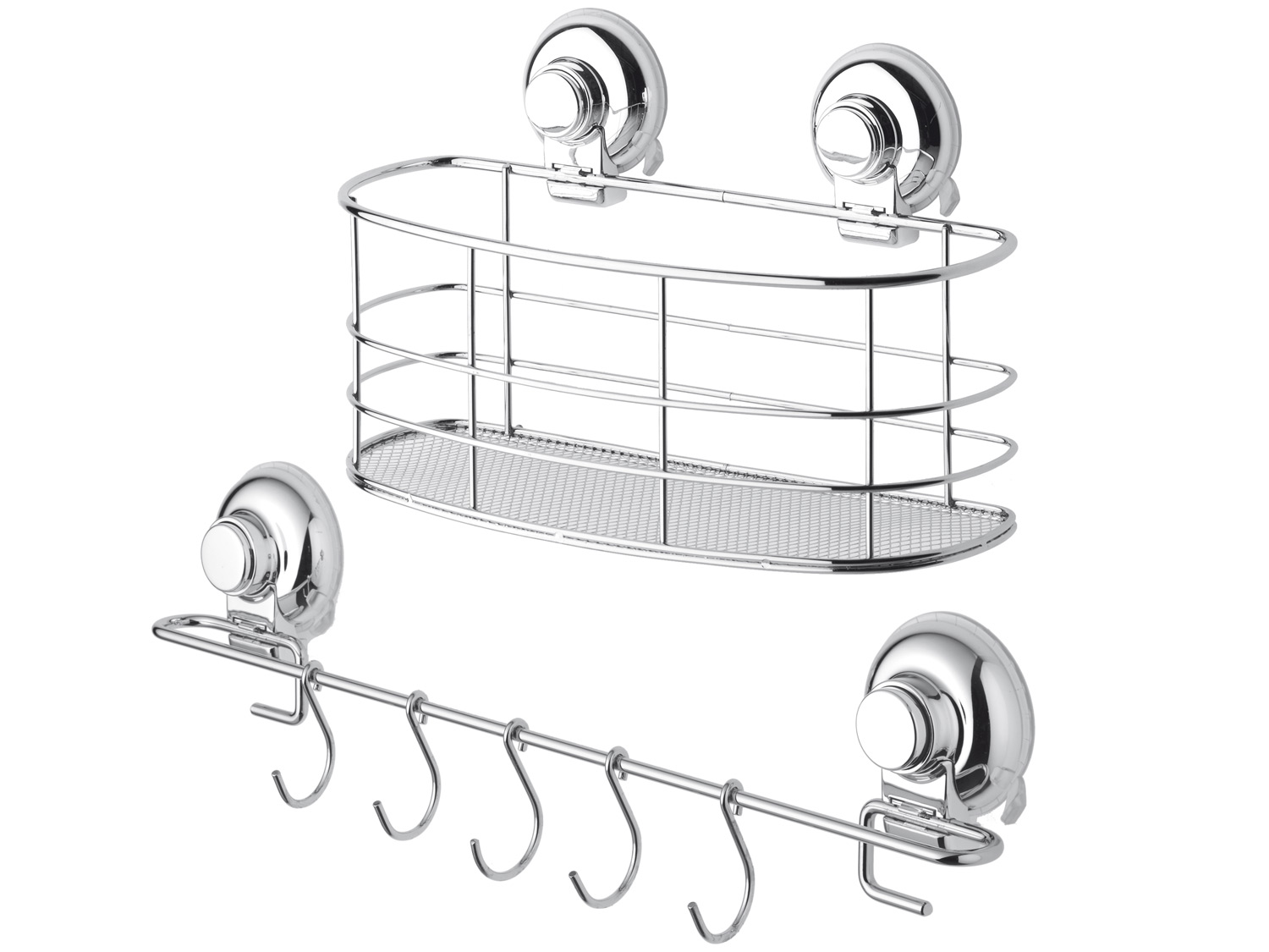 GSW HOOKIE System® silber (Set L, Aufbewahrung 2 tlg.) Set L