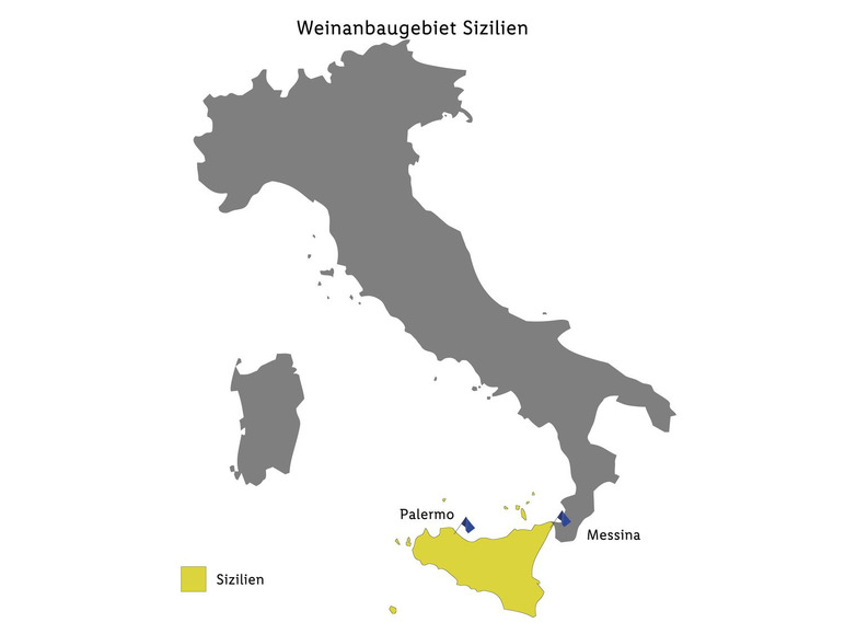Weißwein DOP 2022 Grillo trocken, Sicilia