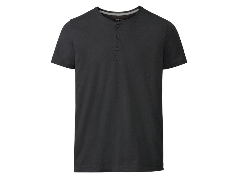 Gehe zu Vollbildansicht: LIVERGY® T-Shirt Herren, 3 Stück, mit Rundhals oder V-Ausschnitt, hoher Baumwollanteil - Bild 6