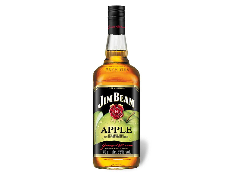 Apple JIM BEAM Whiskeylikör Vol 35%