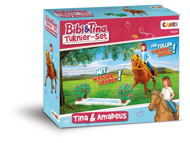 Gehe zu Vollbildansicht: CRAZE Bibi & Tina »Turnier-Set - Tina & Amadeus«, mit 2 Spielfiguren, ab 3 Jahren - Bild 5