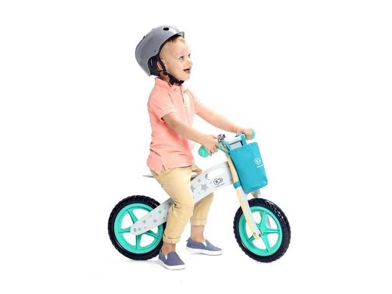 Gehe zu Vollbildansicht: Kinderkraft Laufrad »Runner«, höhenverstellbar, mit Klingel, Lenkertasche und Gummigriffen - Bild 4