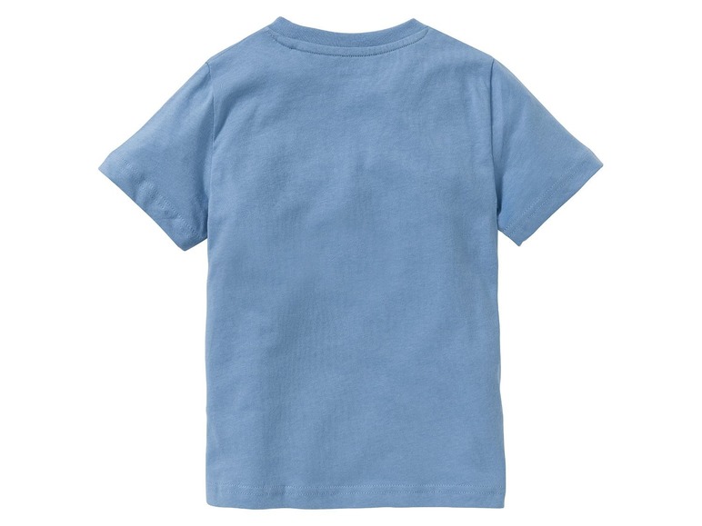 Gehe zu Vollbildansicht: LUPILU® T-Shirts Jungen, 4 Stück, weiche Single-Jersey-Qualität, hoher Bio-Baumwollanteil - Bild 6