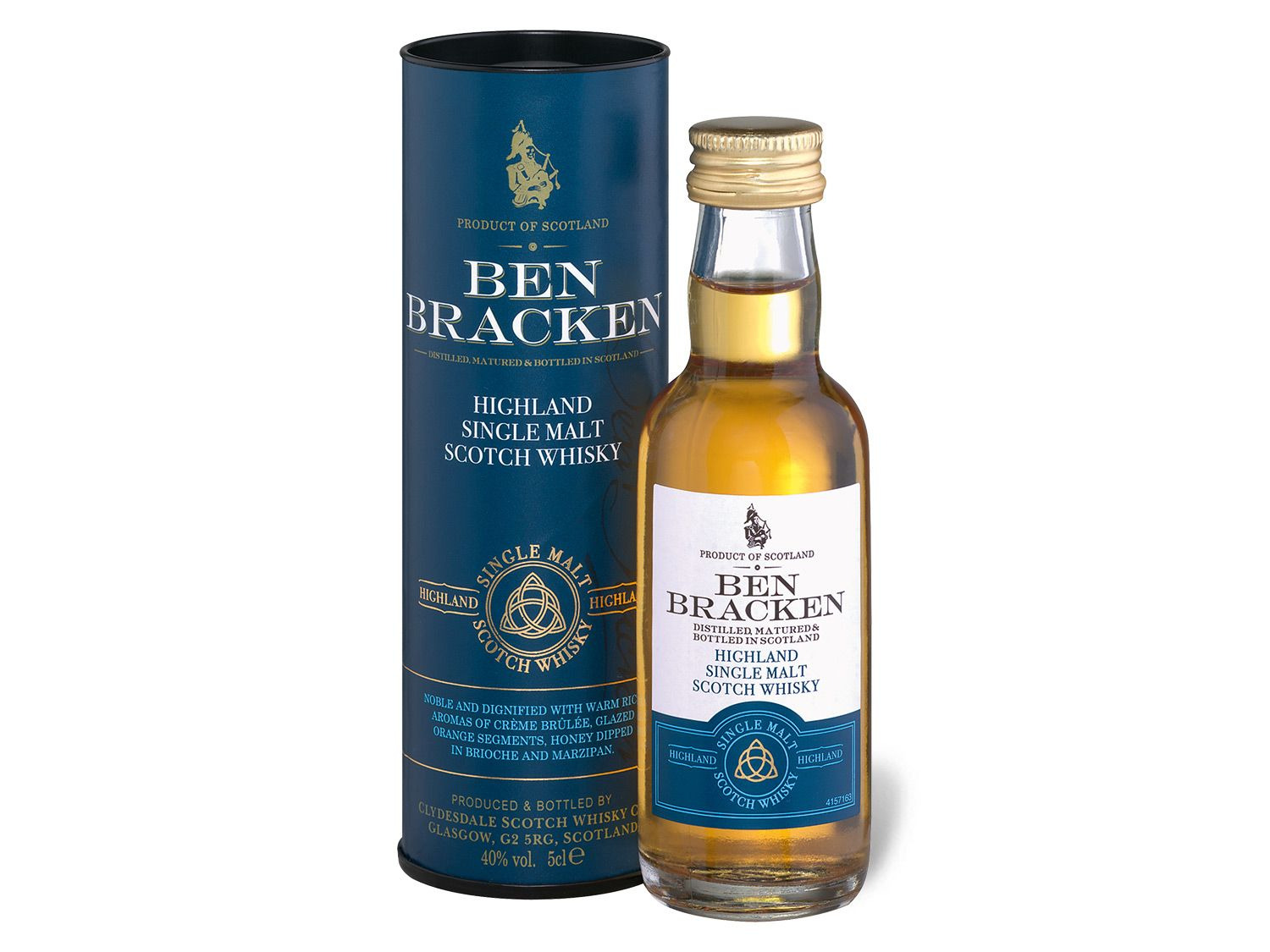 3 Bracken Scotch Ben Malt x Single Whisky 0,… Mini-Pack