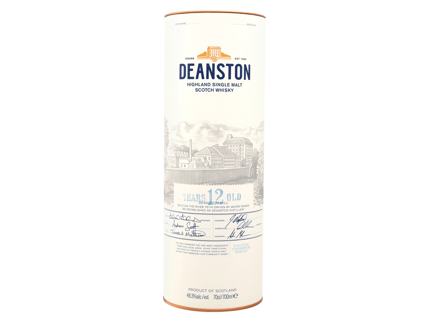 m… Deanston Jahre 12 Scotch Highland Single Whisky Malt