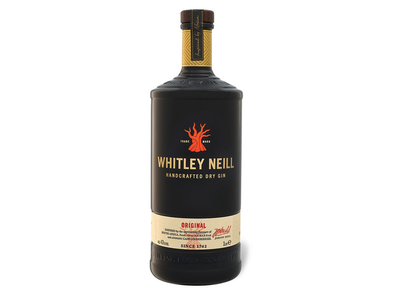 Gehe zu Vollbildansicht: Whitley Neill London Dry Gin 43% Vol - Bild 1