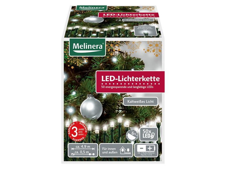 Gehe zu Vollbildansicht: MELINERA® LED-Lichterkette - Bild 3
