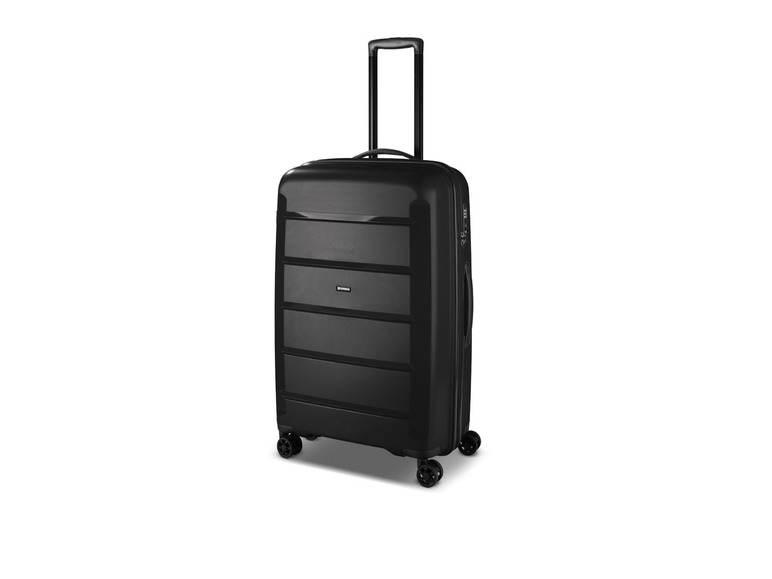 Gehe zu Vollbildansicht: TOPMOVE® Koffer, 73 L Volumen, maximal 25 kg Füllgewicht, mit 4 Rollen, schwarz - Bild 3