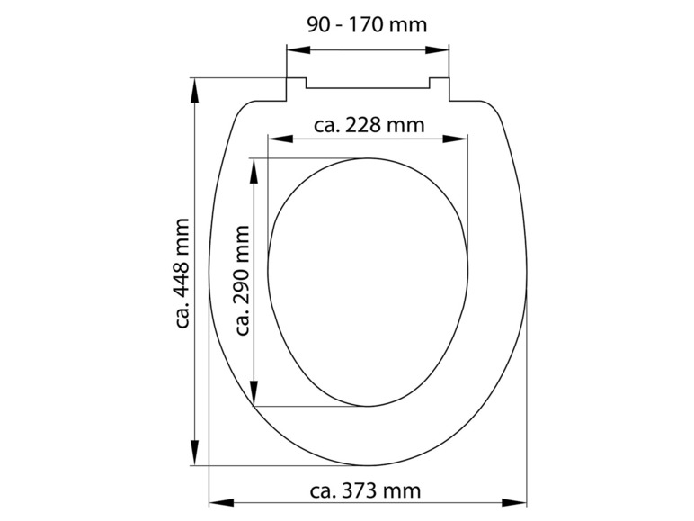 Gehe zu Vollbildansicht: Schütte WC Sitz Duroplast, mit Absenkautomatik - Bild 9