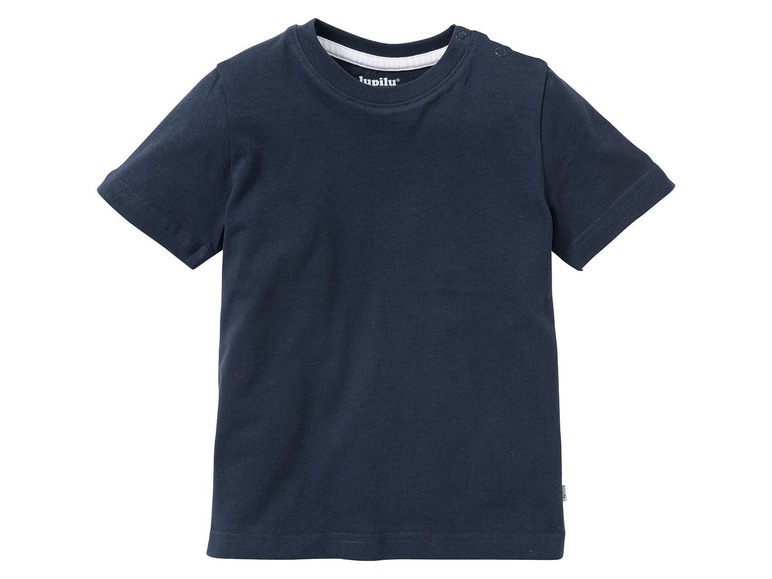 Gehe zu Vollbildansicht: LUPILU® T-Shirts Jungen, 4 Stück, weiche Single-Jersey-Qualität, hoher Bio-Baumwollanteil - Bild 28