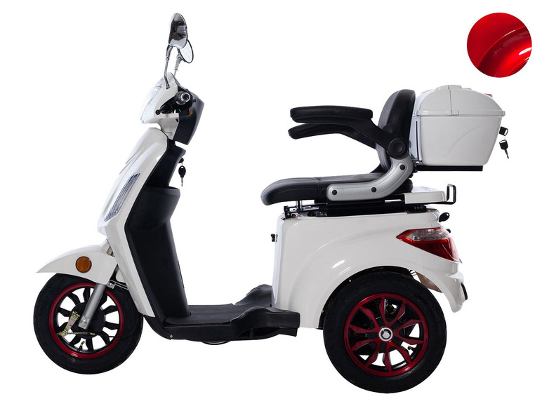 GreenStreet Elektromobil »E-Mover«, 20 km/h, 25km/h, 50 km Reichweite, mit Topcase