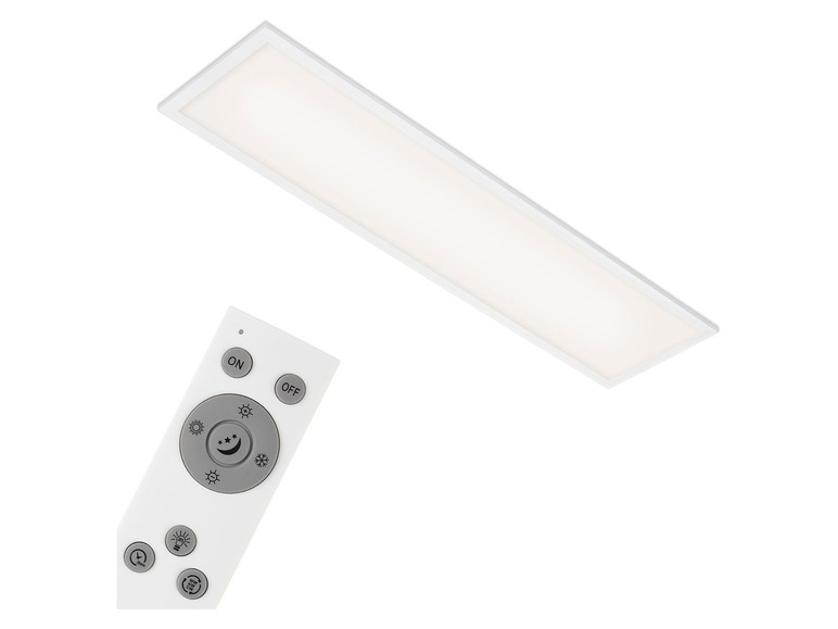 Briloner LED Decken-Panel, dimmbar, Farbtemperatursteuerung 0,25m 1 x