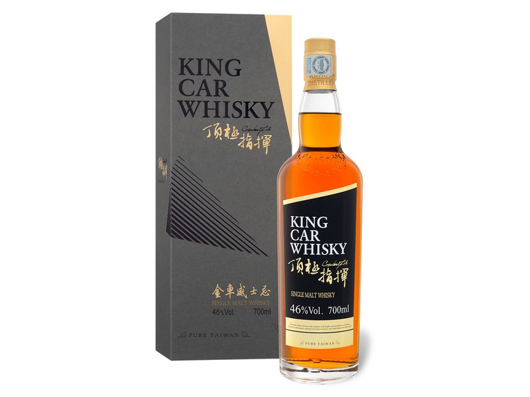 Gehe zu Vollbildansicht: Kavalan King Car Conductor Single Malt Whisky 46% Vol - Bild 1