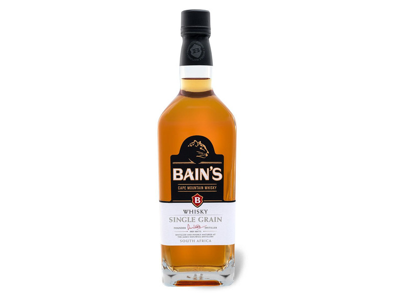 Gehe zu Vollbildansicht: Bain's Cape Mountain Single Grain Whisky 40% Vol - Bild 1