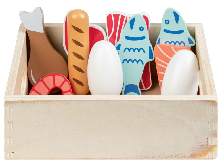 Gehe zu Vollbildansicht: Playtive Holzspielzeug Lebensmittelboxen - Bild 26