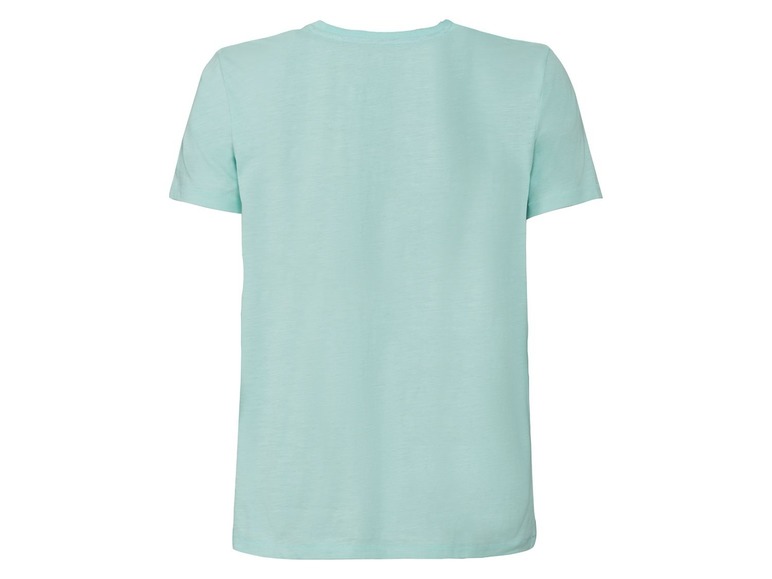 Gehe zu Vollbildansicht: LIVERGY® T-Shirt Herren, mit kleiner Stickerei am Saum, aus reiner Baumwolle - Bild 14