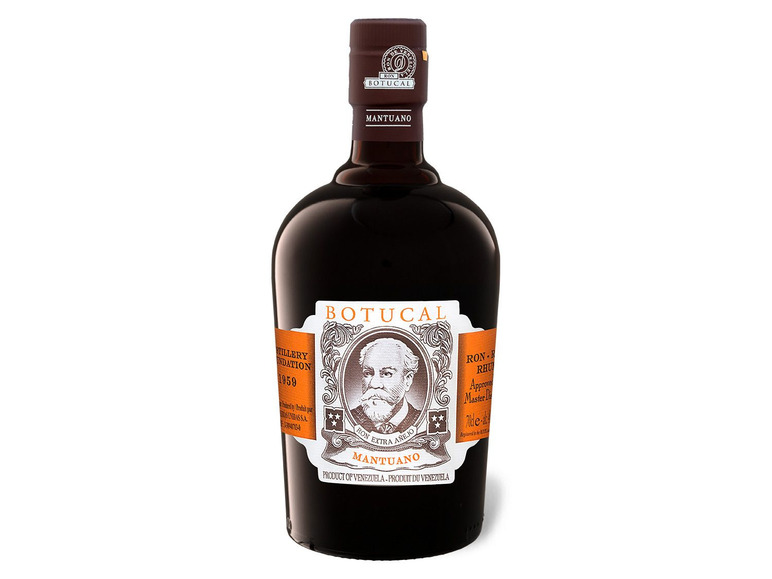 Gehe zu Vollbildansicht: Botucal Mantuano Rum 40% Vol - Bild 1