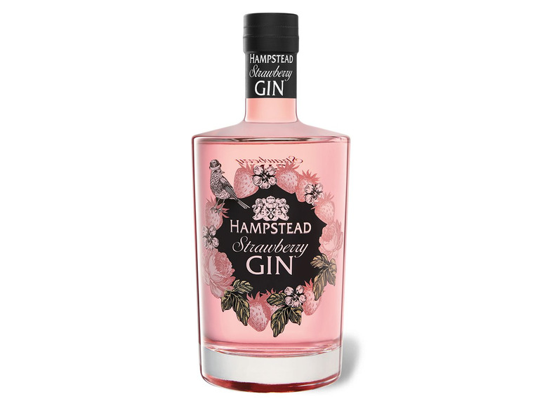 37,5% Gin Strawberry Hampstead Vol