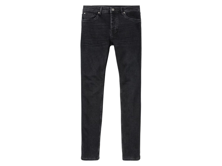 Gehe zu Vollbildansicht: LIVERGY® Jeans Herren, Slim Fit, im 5-Pocket-Style, mit Baumwolle und Elasthan - Bild 7