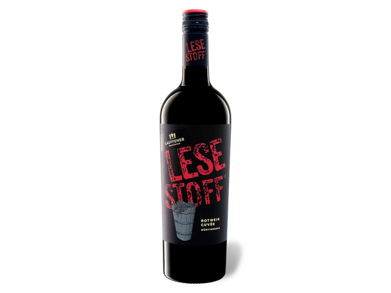 Rotwein Rotwein 2020 Lauffener Weingärtner QbA Lesestoff halbtrocken, Cuvée