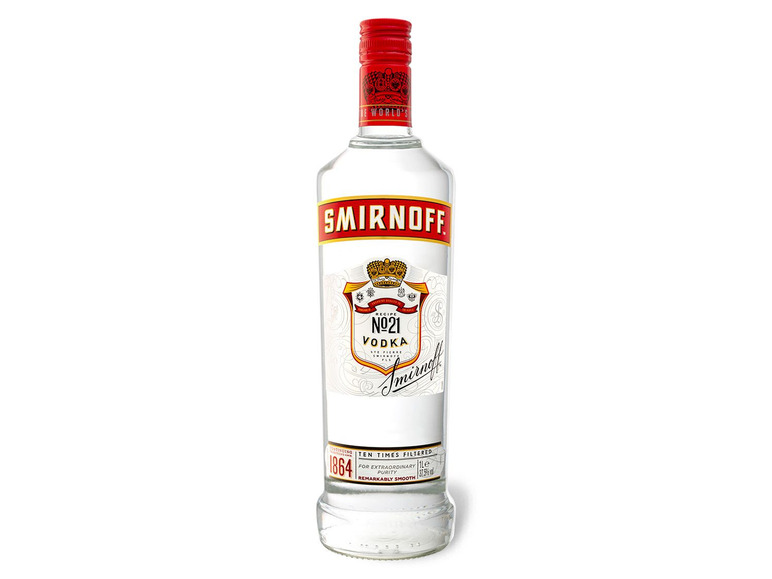 Smirnoff Vodka Red Vol 1l Label No.21 37,5