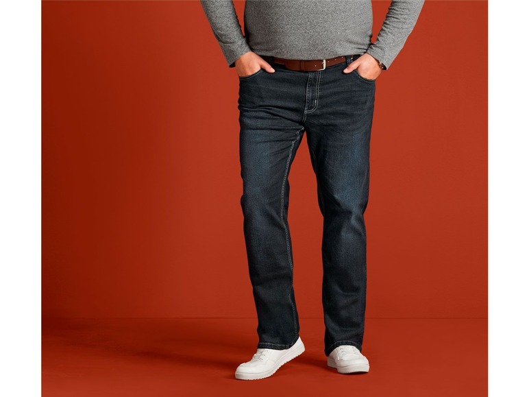 Gehe zu Vollbildansicht: LIVERGY® Jeans Herren, YKK-Reißverschluss, 5-Pocket-Style, hoher Baumwollanteil, elastisch - Bild 11