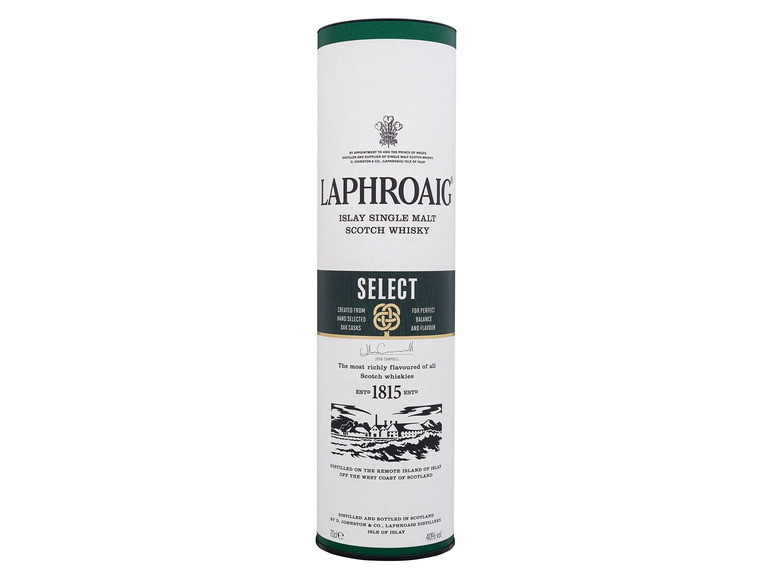 LAPHROAIG Select 40% Malt Vol Geschenkbox Single mit Scotch Islay Whisky