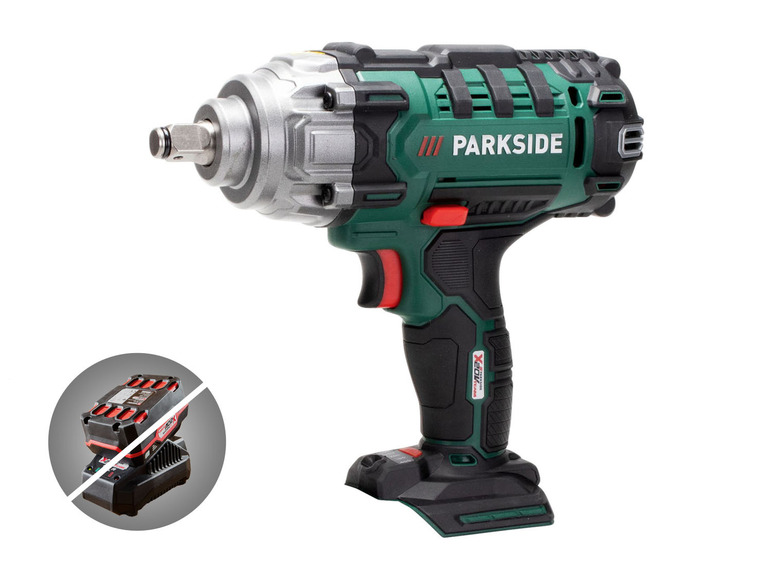 PARKSIDE cordless impact wrench »PASSK 20-Li A1«, 20 V, without battery ...