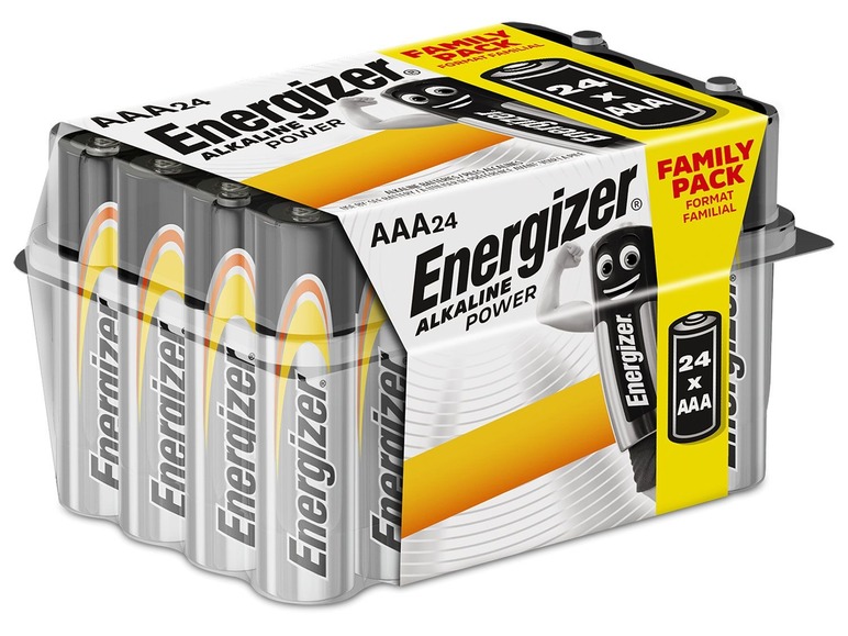 Gehe zu Vollbildansicht: Energizer Alkaline Power Micro AAA Batterie Box 24 Stück - Bild 1