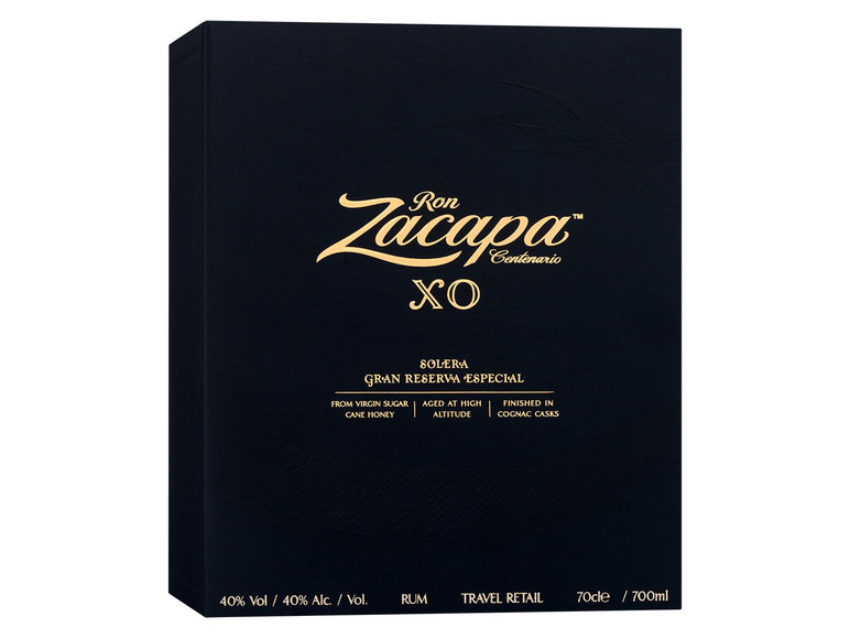 Ron Zacapa Geschenkbox Rum Solera Especial Centenario mit 40% Vol XO Gran Reserva