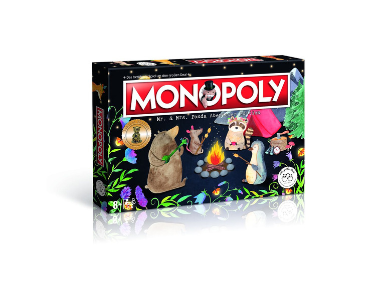 Gehe zu Vollbildansicht: Winning Moves MONOPOLY - MR. & MRS. PANDA - Gesellschaftsspiele - Bild 1