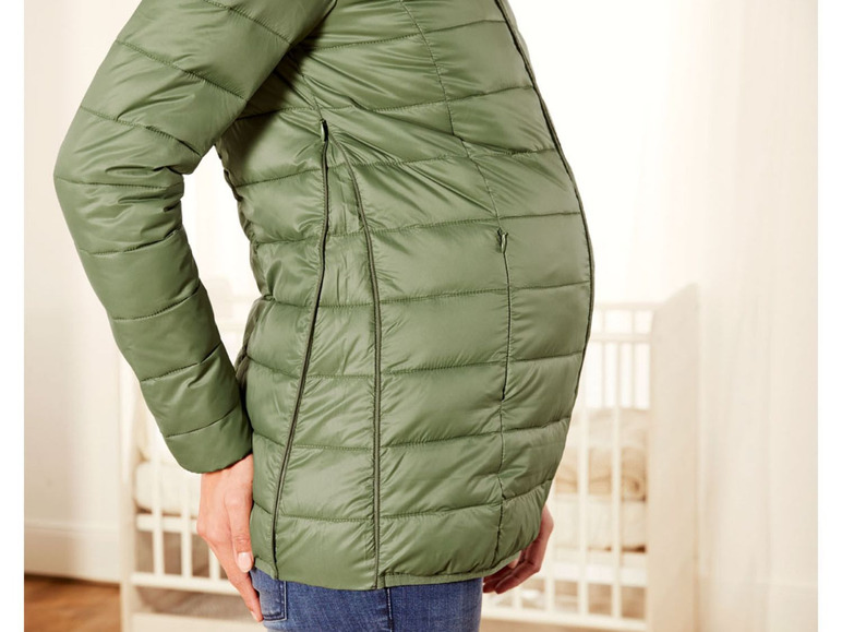 Gehe zu Vollbildansicht: ESMARA® Lightweight Umstands-Jacke Damen, mit Kapuze, seitliche Eingrifftaschen, winddicht - Bild 7