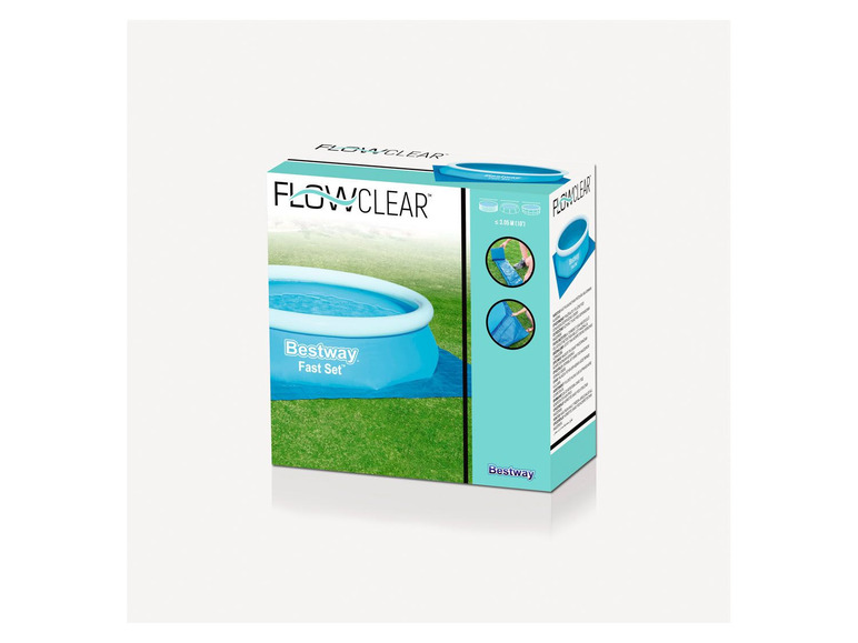 Bestway Flowclear™ quadratische Bodenplane