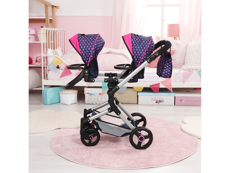 Gehe zu Vollbildansicht: Bayer Design Bayer Design Zwillings-Puppenwagen Twin Neo - Bild 25