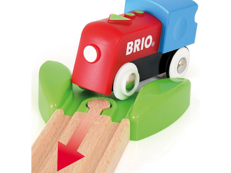 Gehe zu Vollbildansicht: BRIO 33710 »Mein erstes BRIO Bahn Set mit Batterielok«, 25-teilig, ab 1,5 Jahren - Bild 10