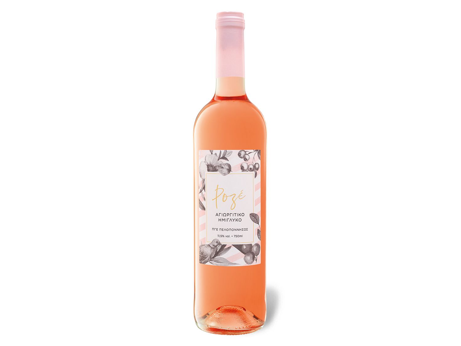 Agiorgitiko PGI halbtrocken, Roséwein 2022 Wein & Spirituosen Lidl DE