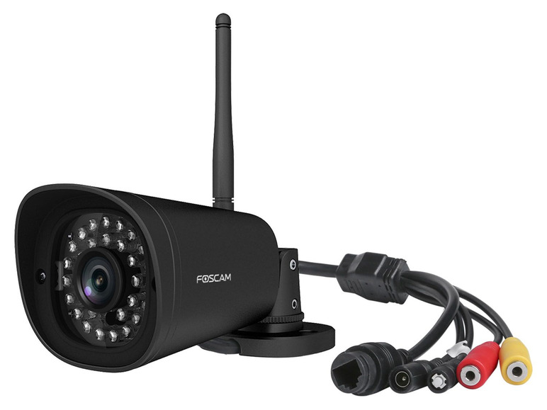 Gehe zu Vollbildansicht: Foscam G4P 4MP Super HD WLAN IP Überwachungskamera schwarz - Bild 1