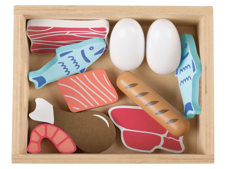 Gehe zu Vollbildansicht: Playtive Holzspielzeug Lebensmittelboxen - Bild 27