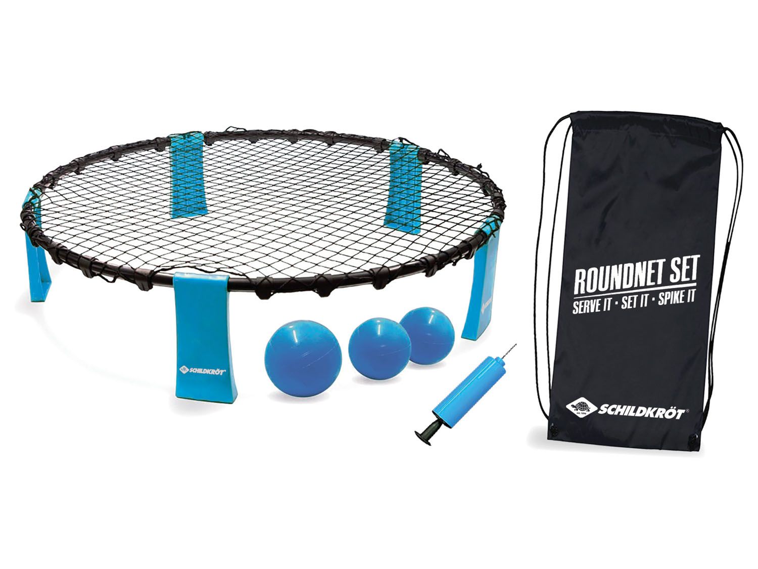 Schildkröt Schildkröt Round Net Set mit 3 Bällen (4-teilig)