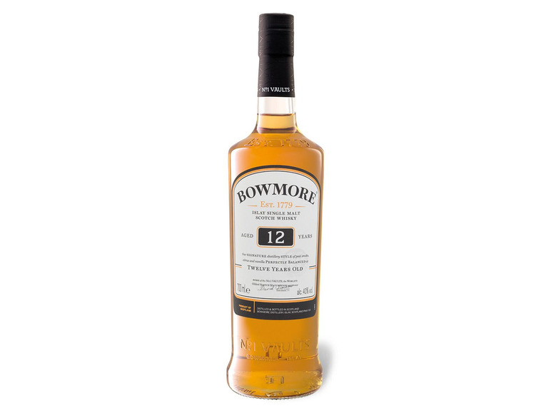 40% Jahre 12 Geschenkbox Islay Vol mit BOWMORE Malt Single Scotch