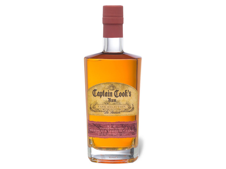 Bordeaux JAMES COOK Limousin Captain Rum Cook\'s Cask Vol 46%