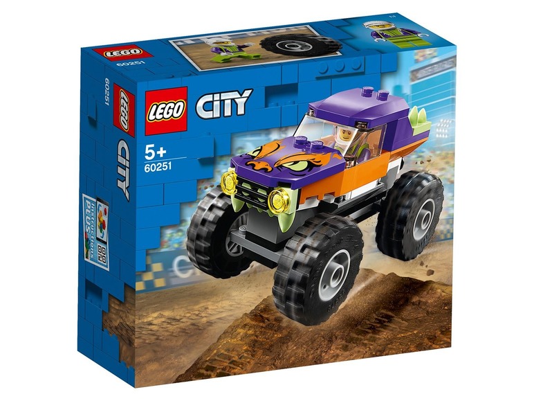Gehe zu Vollbildansicht: LEGO® City 60251 »Monster-Truck« - Bild 1