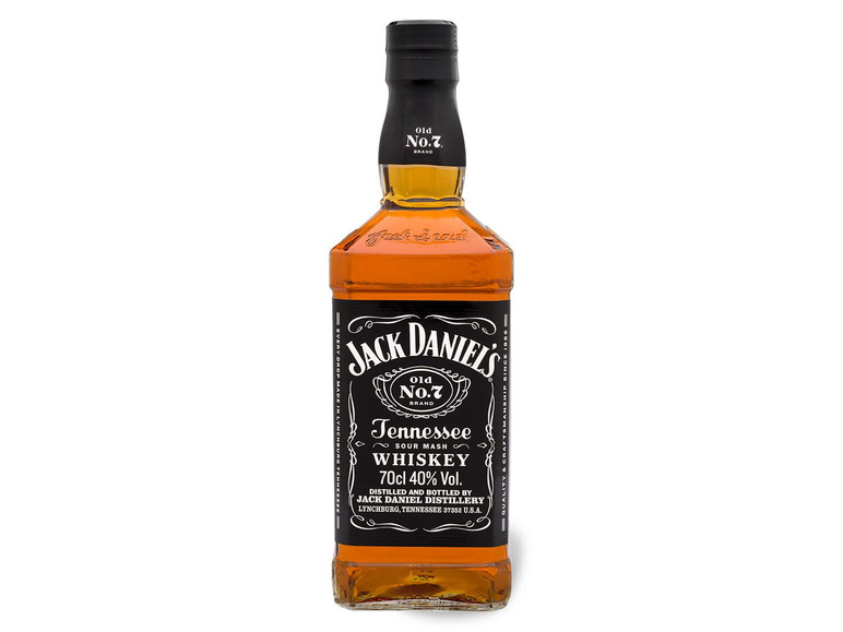 Vol 40% JACK DANIEL\'S Tennessee Whiskey N°7 Old
