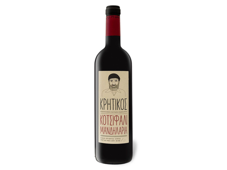 Kretischer Rotwein trocken, PGI Rotwein 2021